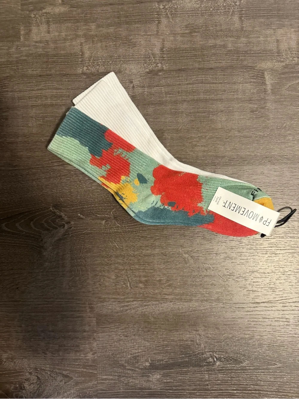 NWT Free People Movement Trail Away Sock Pack in Green Combo